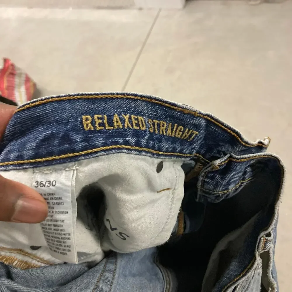 Baggy Y2K American eagle Jeans 36x30